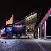 Operahuset under kvällstid